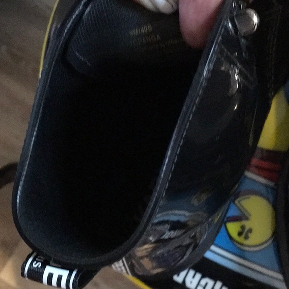 Karl Lagerfeld Black Patent Leather Boots - Picture 4 of 4